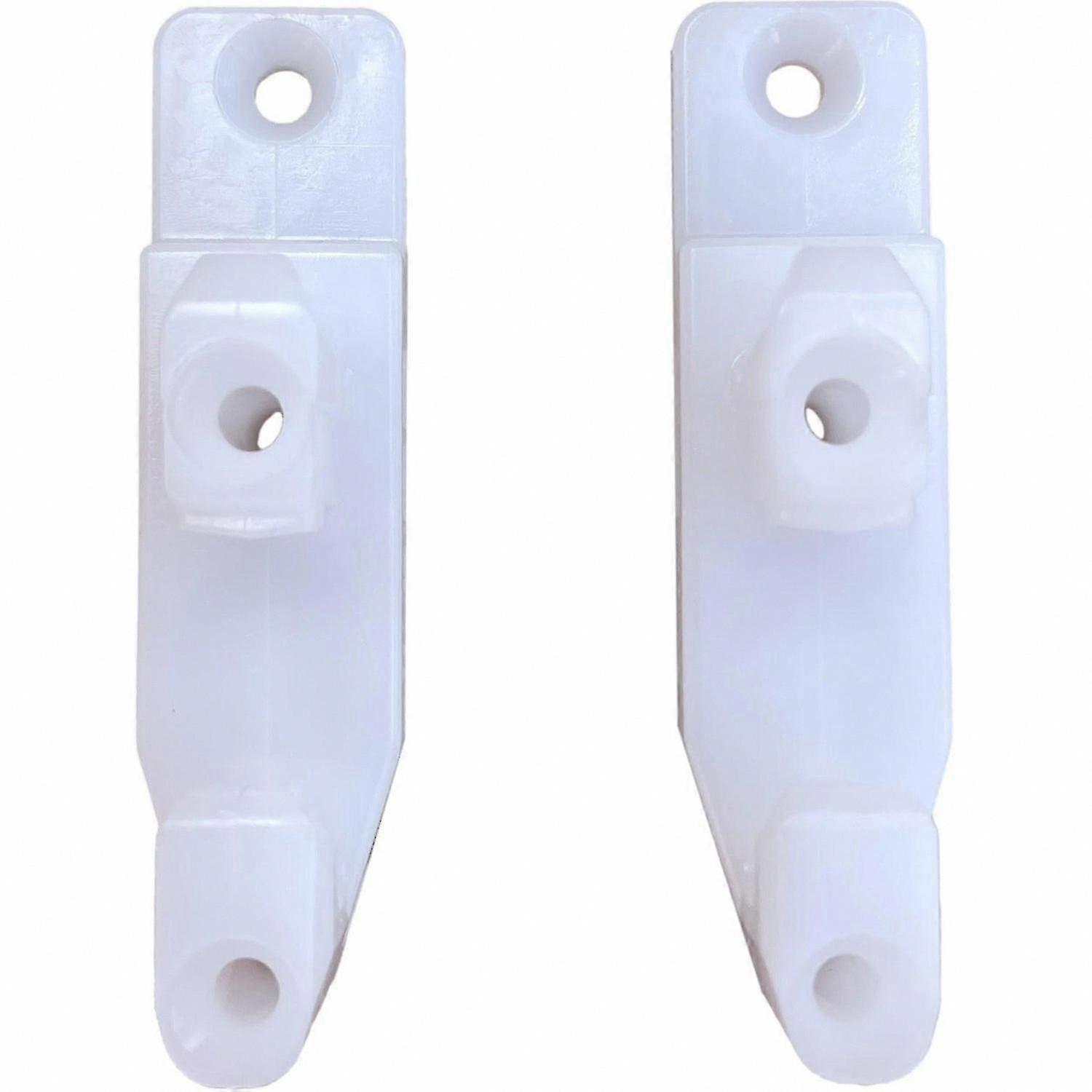 Drawer Front Connector Bracket Pair - Screw-On Design for Easy Installation