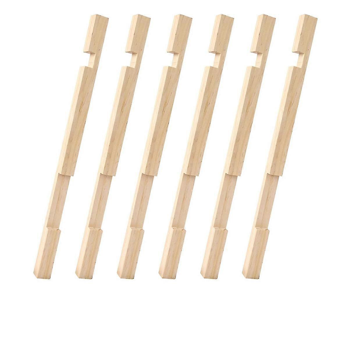 Beehive Entrance Reducer,6 Pack Wooden Hive Entrance Reducer