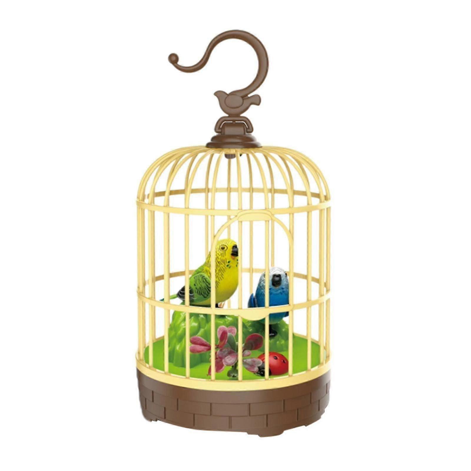 Singing Chirping Bird In Cage Realistic Sound Activated Chirp