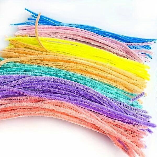 Colored cleaning brushes, 100 pieces, suitable for multi-functional cleaning and creative handicrafts