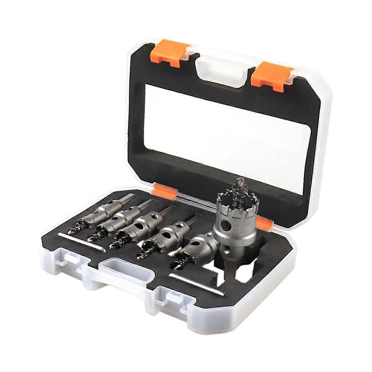 16-35 mm Alloy Hole Saw Set Reaming Bit is Suitable for Stainless Steel Iron Plate Metal Processing