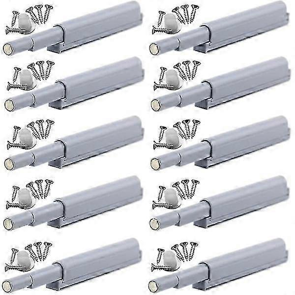 Push-open magnetic locks, locks open and close the door with a simple push (10 pcs)