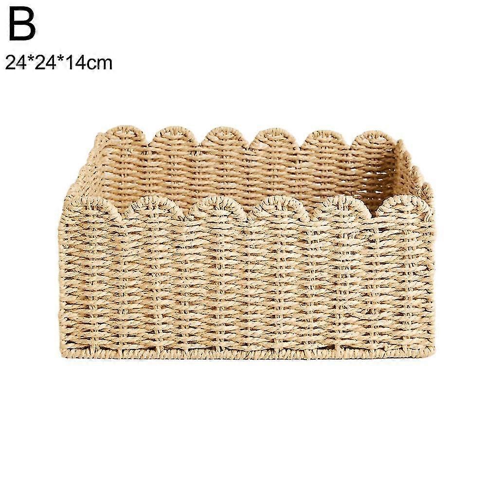 2025 Willow Storage Basket Wicker Storage Baskets Hand Woven Baskets for She