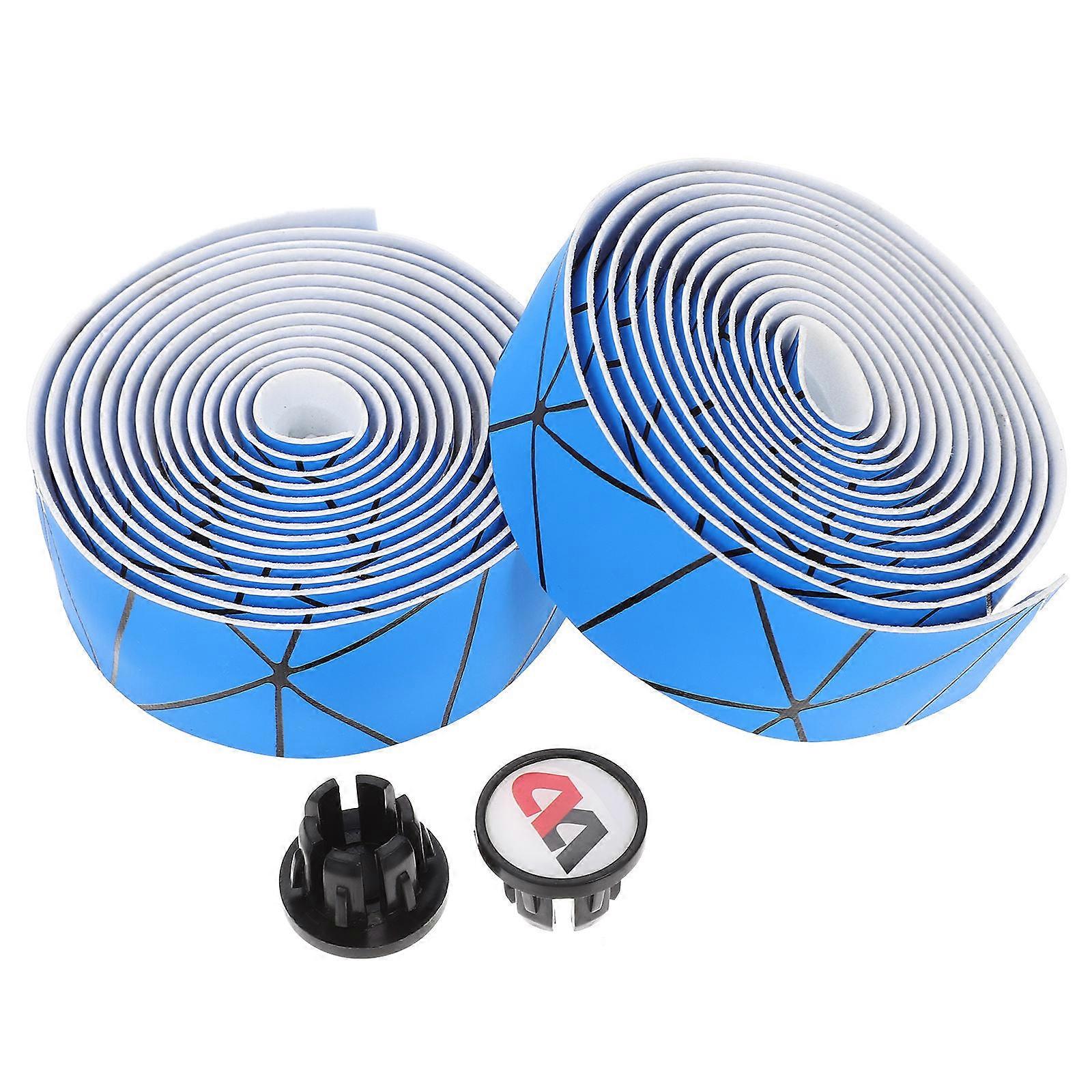 Decorative Bike Bar Ends and Anti-Skid Handlebar Tape 1Set