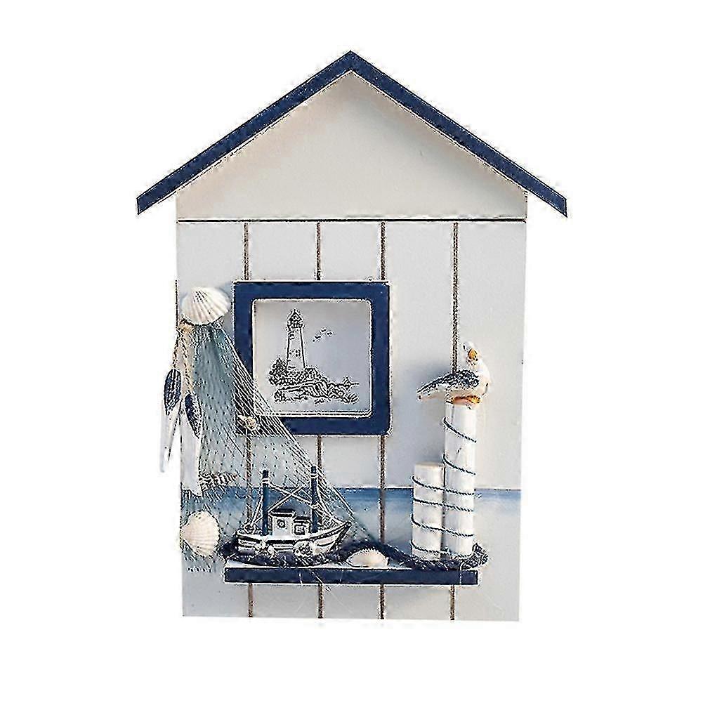 Creative decorative ocean key box key storage box seabird