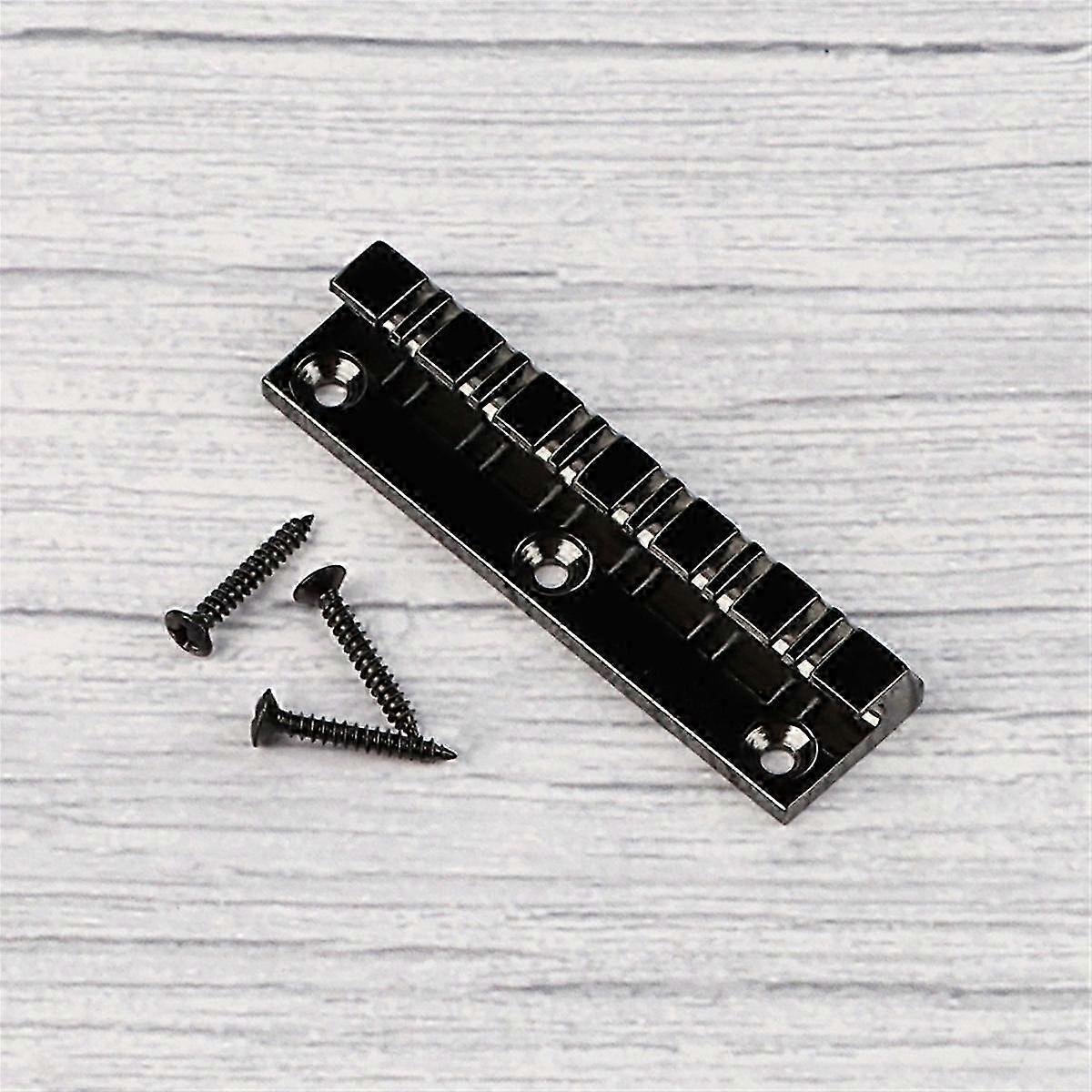Electric Guitar Hardware: 12-String Saddles & Hardtail Bridge - Guitar Part Replacement