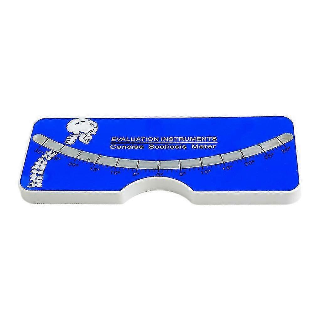 Scoliosis Measuring Tool 0-30 Degree Scoliometer for Back & Spine Diagnosis
