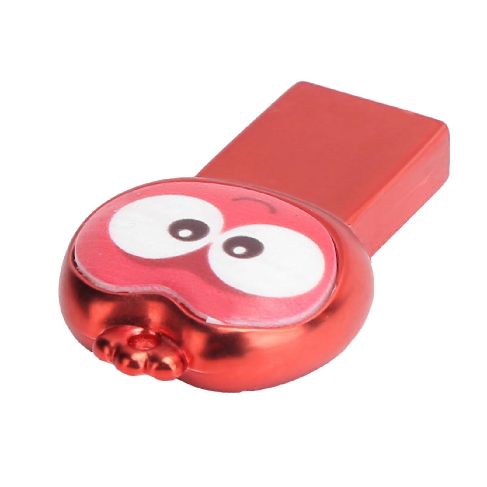 64GB USB 2.0 Metal Cartoon Insect Pattern Flash Drive