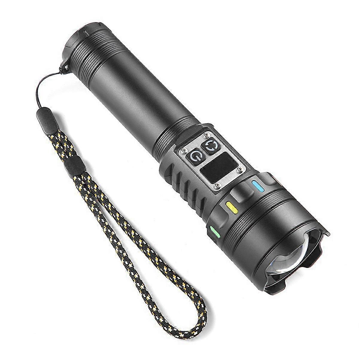 COB Flashlight USB Rechargeable Magnetic Waterproof Flashlight Portable Hand Light