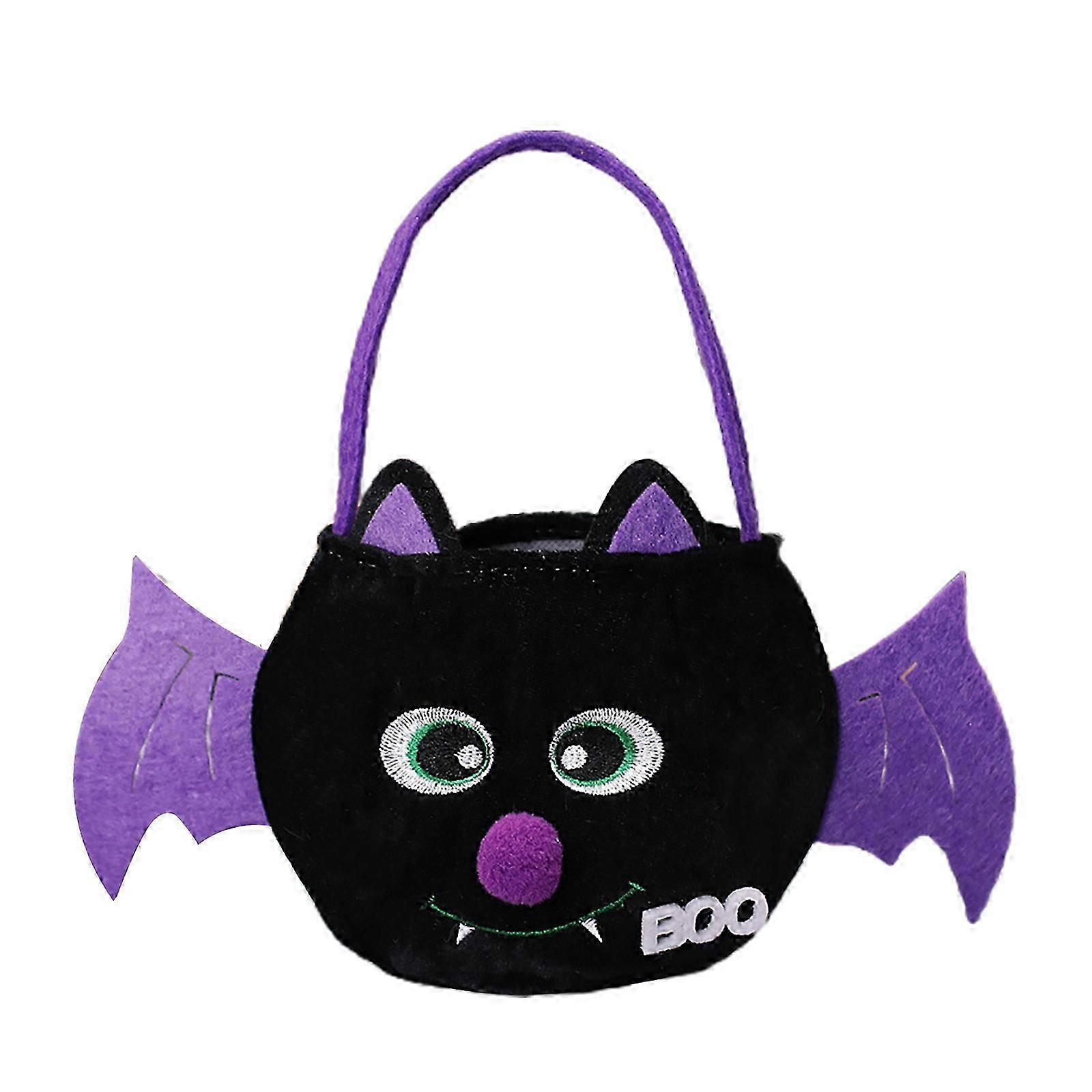 Halloween Tote Candy Bag Gift Packaging Pouch with Handle Portable Pouch