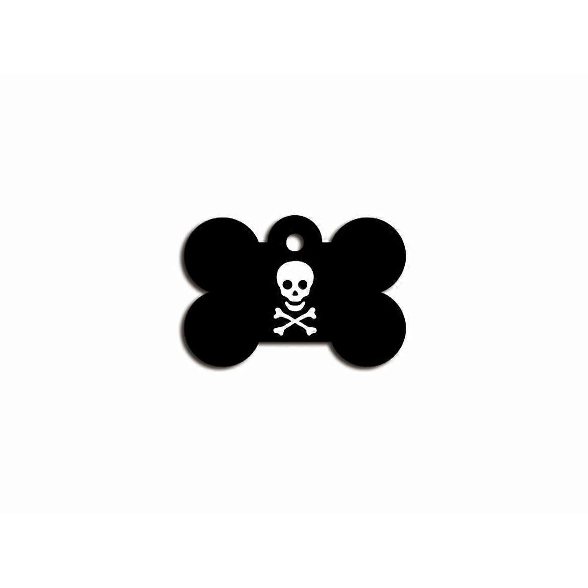 Identification plate Imarc Bone Black