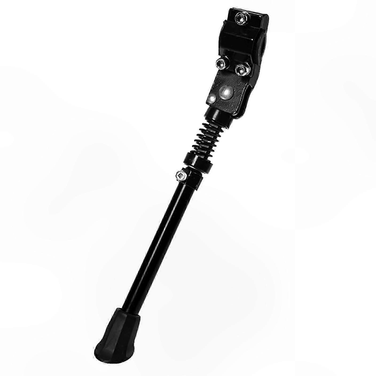 Adjustable Aluminum Bike Stand for Road and Mountain Bikes, Anti-Slip and Stable Side Stand for Secure Storage