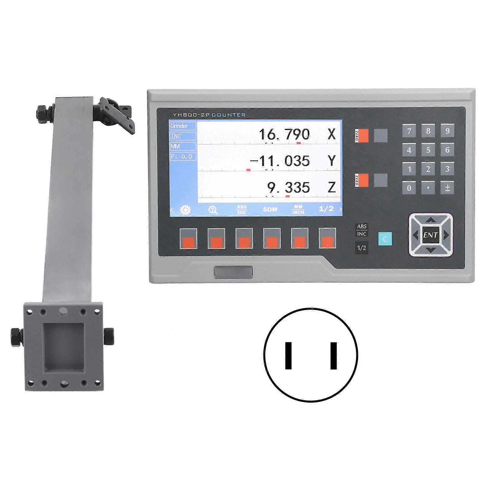 LCD Digital Readout Linear Scale Encoder Magnetic Grating for Lathes Milling Machine
