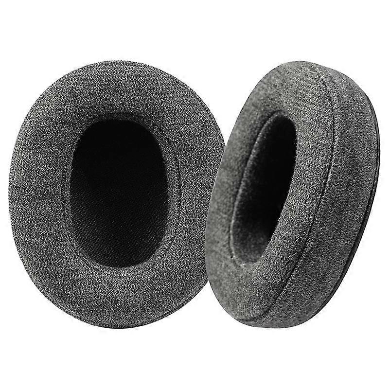 2 Pack Earphone Replacement Earpads For Sony Skin-friendly Cotton(Black)