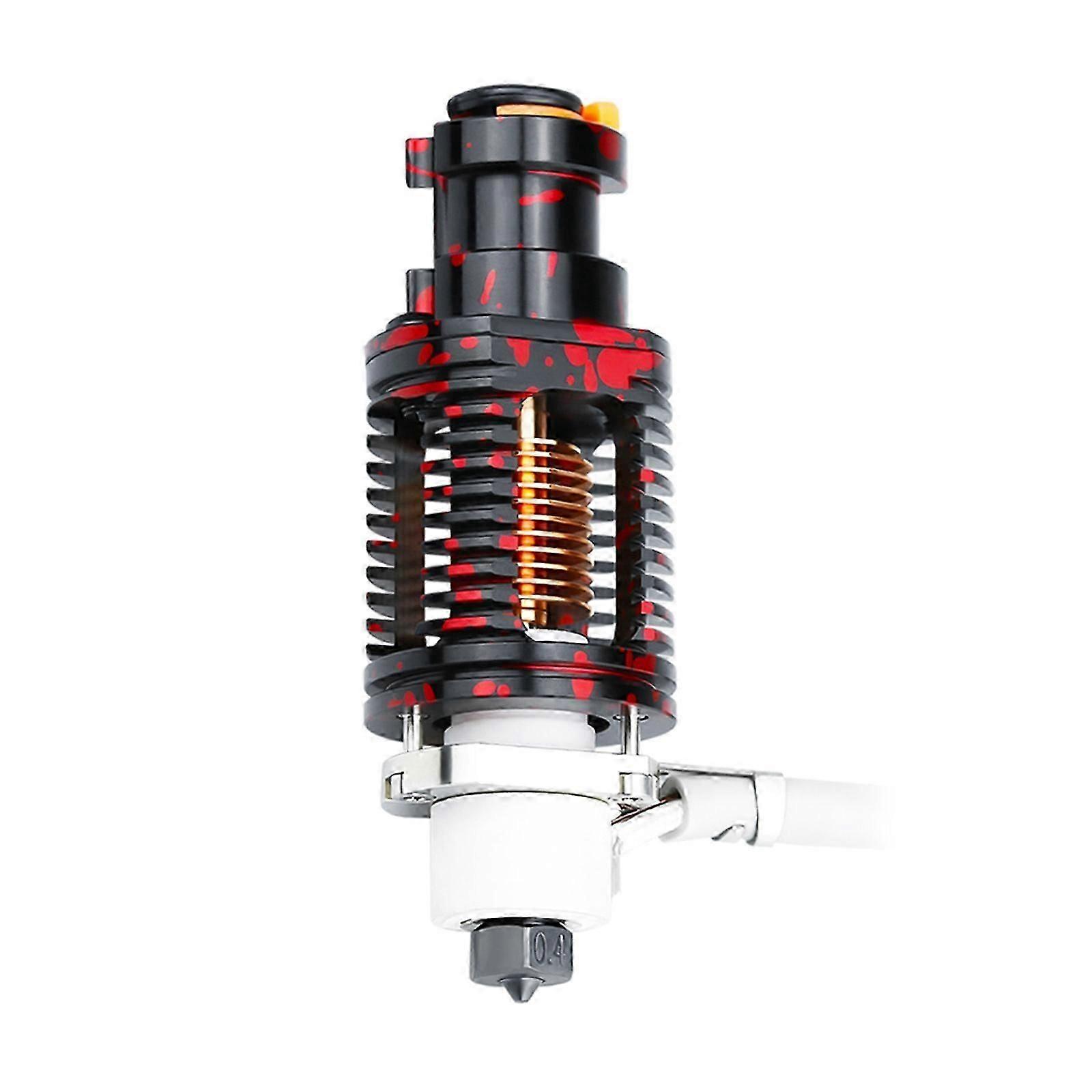 300 High Flow 3D Extruder Hotend All Metal Upgrades Kit Red Lizard K1 PRO&UHF Bimetal Heatbreak for Ender3 V2 VORON2.4