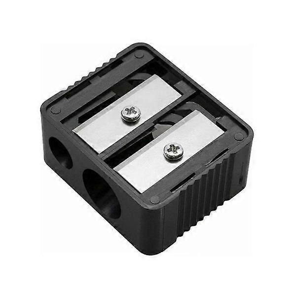 Double Hole Eyeliner And Lip Pencil Sharpener U4g2 - Makeup Tool for Precise Application