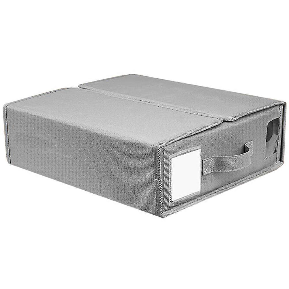 Bed Sheet Storage Container with Zipper Closure for Storage