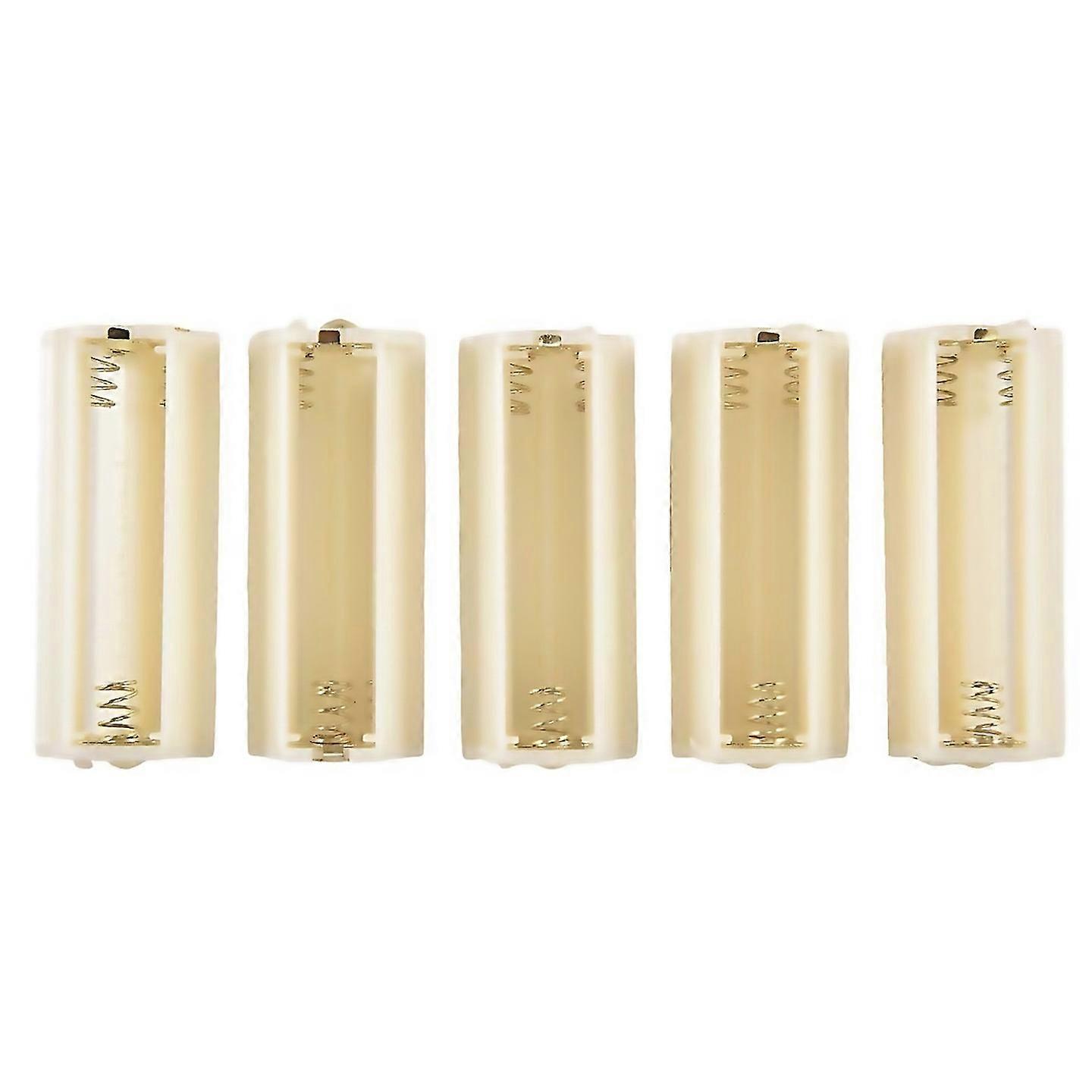 For Flashlight Cylindrical 3 X Aaa Battery Plastic Holder Box