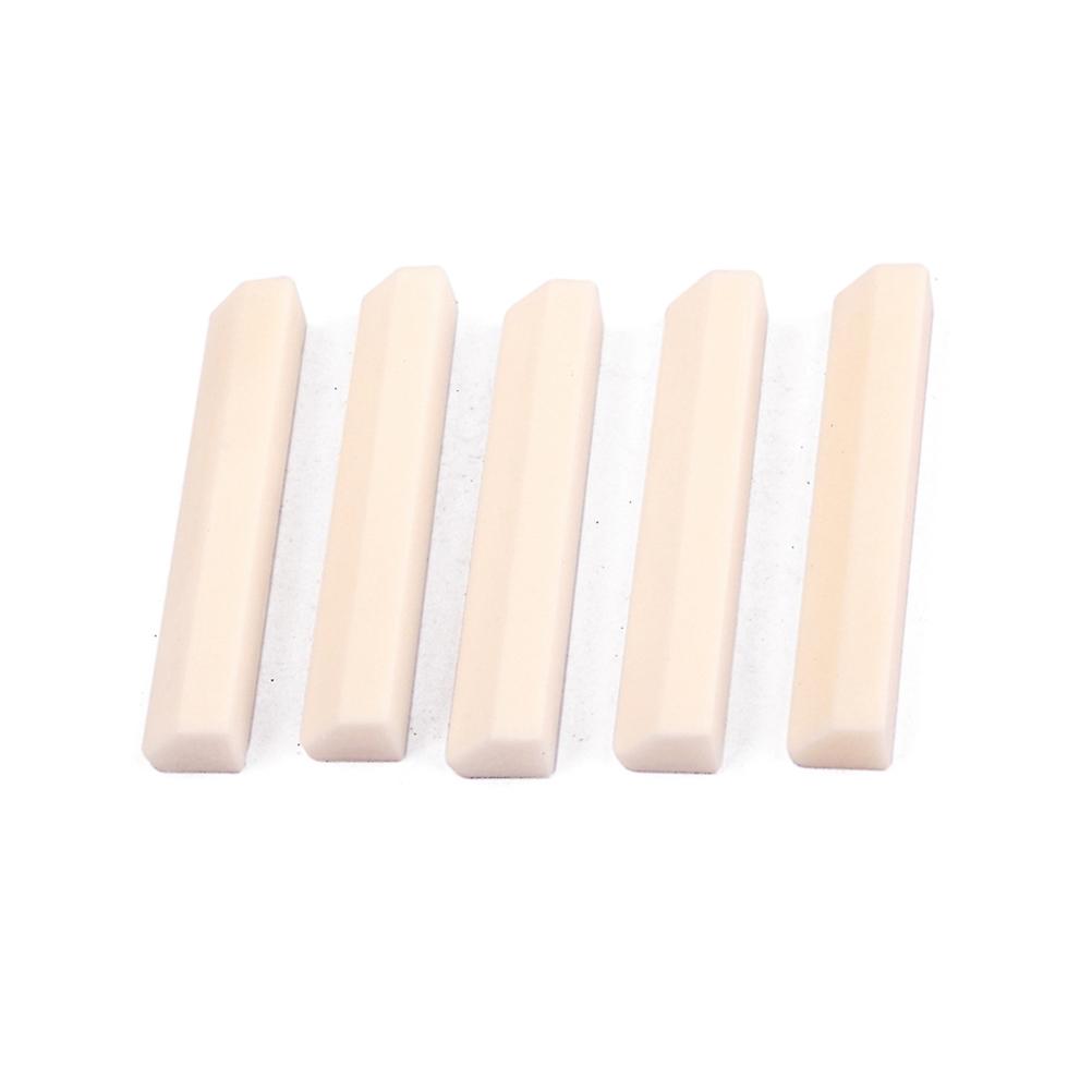 Guitar Bone Nut Musical Instruments Accessories for Guitar Use 5Pcs