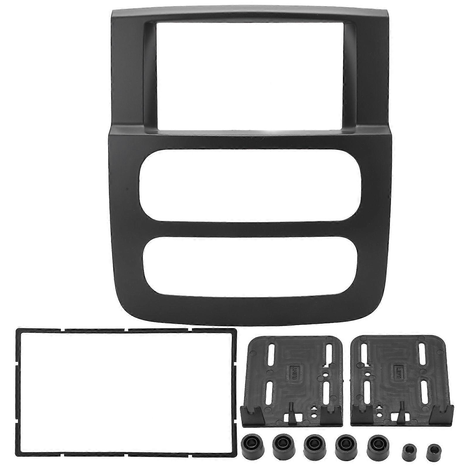 2DIN Car Radio Stereo Fascia Frame Dash CD Panel Trim Replacement for Dodge Ram Truck 20022005