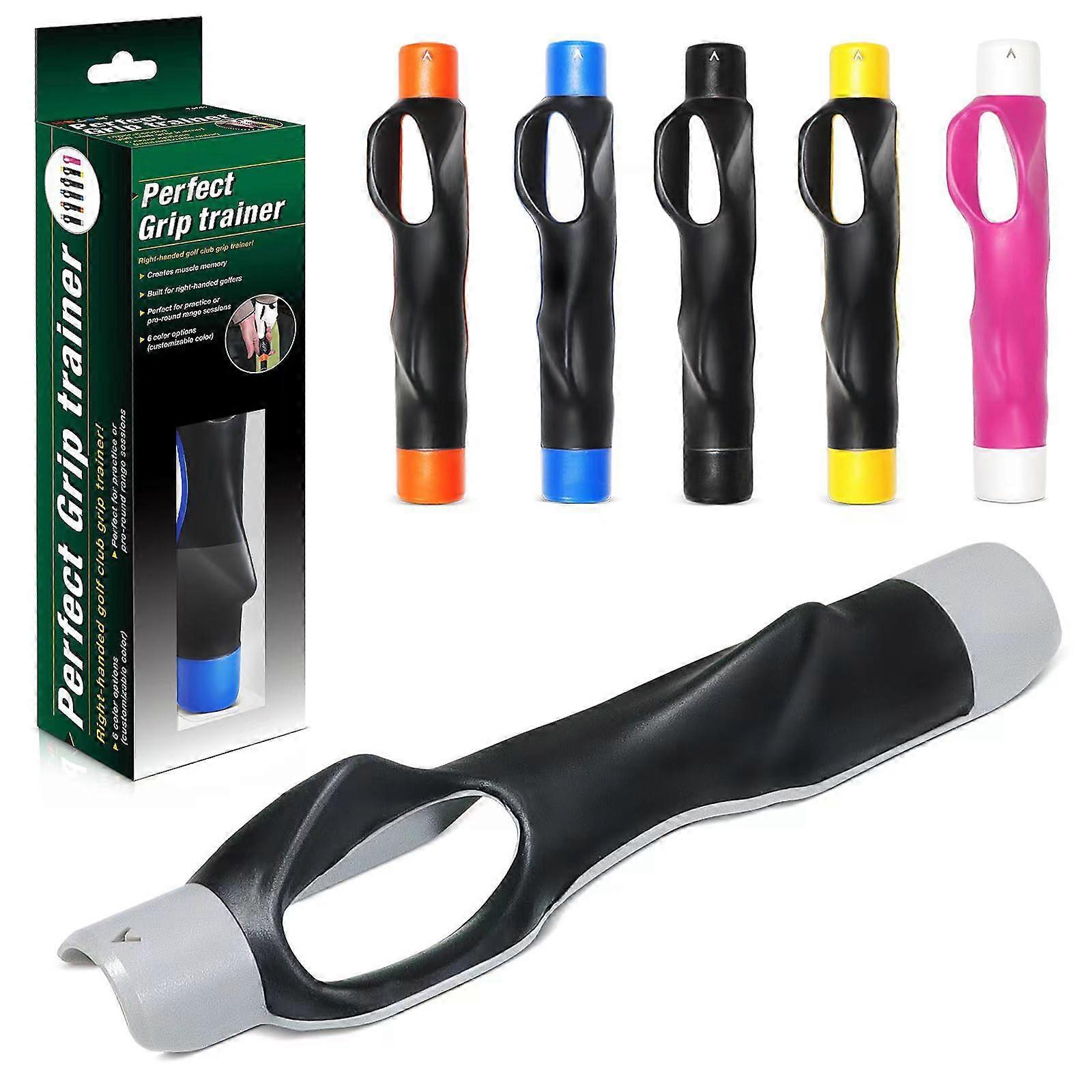 Golf Grip Trainer Molded Grip For Grip Strength, Swing Accuracy, Muscle Memory, Hand Position Correction