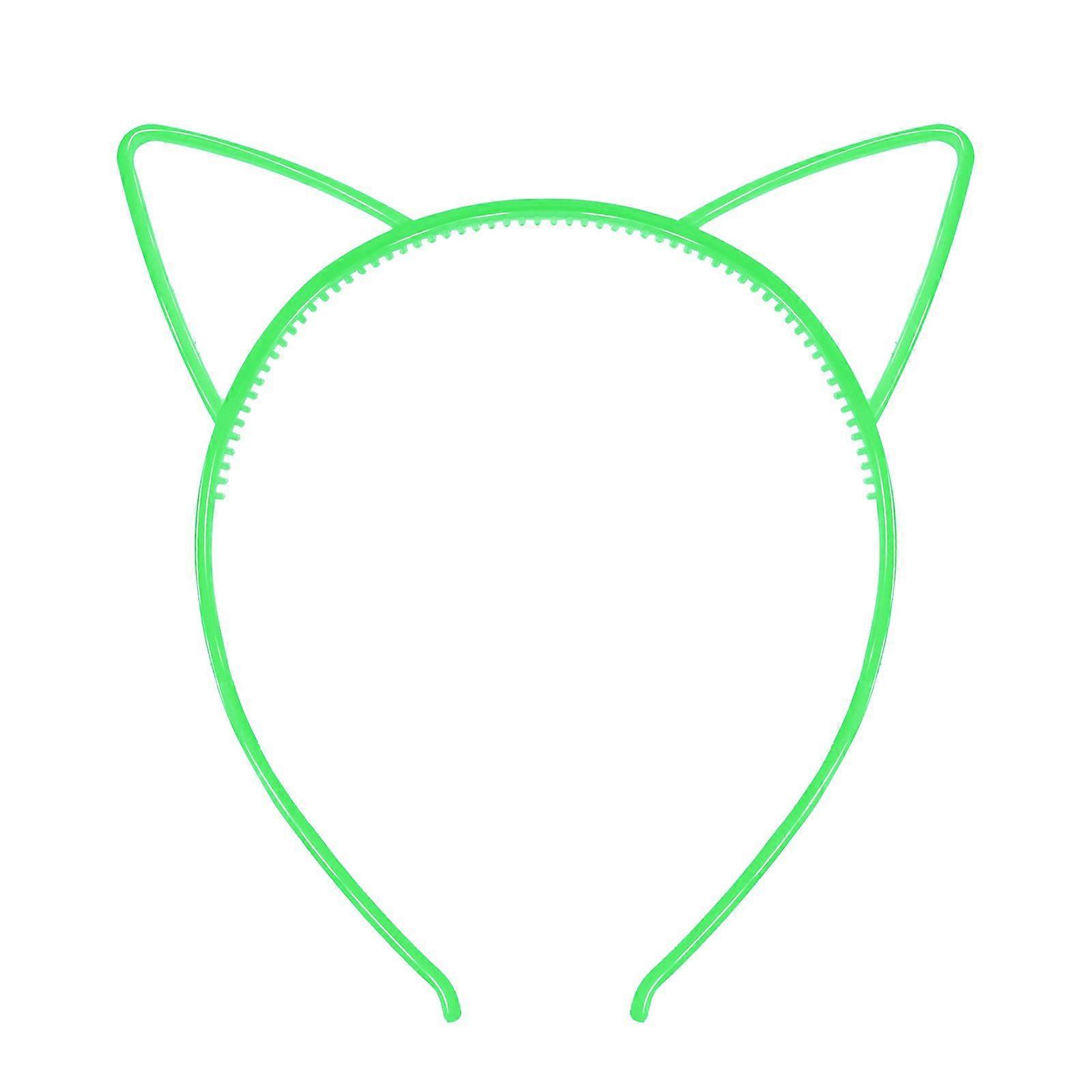 Glow-in-the-dark party accessory: cat ears headband
