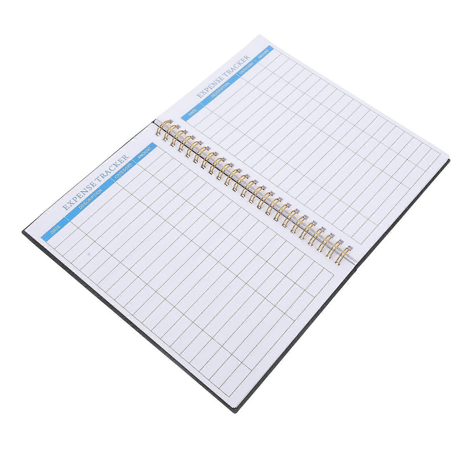 Budget Book Daily Planner for Writing 4Pcs Convenient Portable Notebook