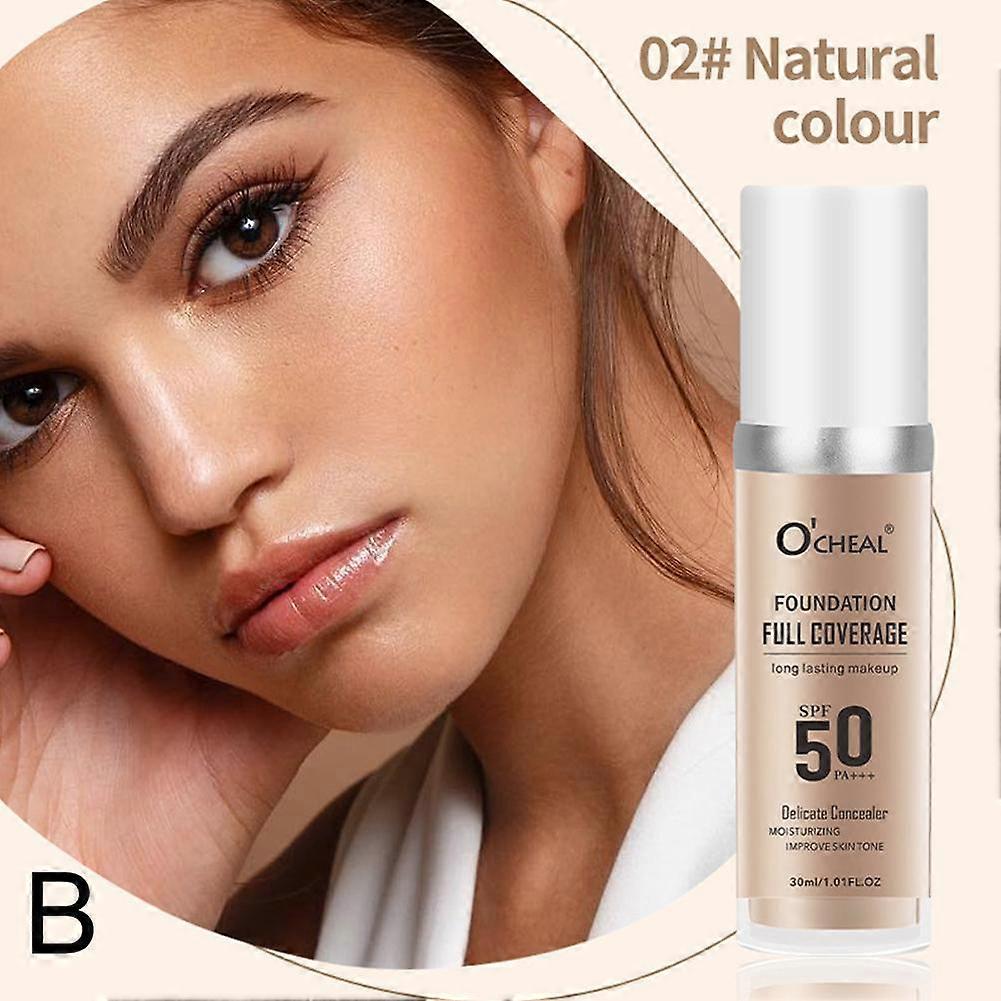 Lightweight Breathable Liquid Foundation with Natural Mineral Extracts for Flawless Buildable Coverage and All Skin Types 30ml