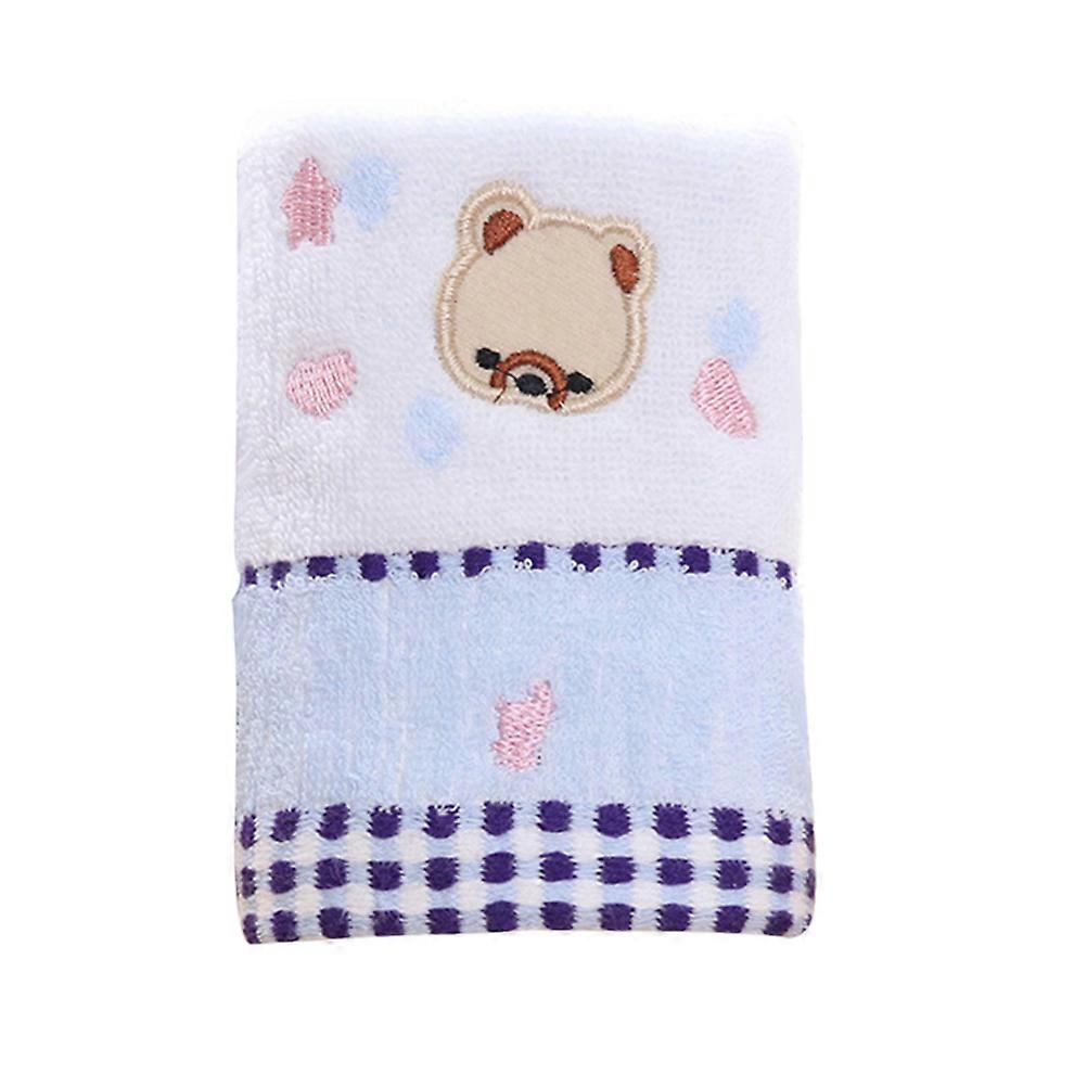 Newborn Baby Bath Towel Cotton Jacquard Pattern Children Bath Time Rectangular 1Set