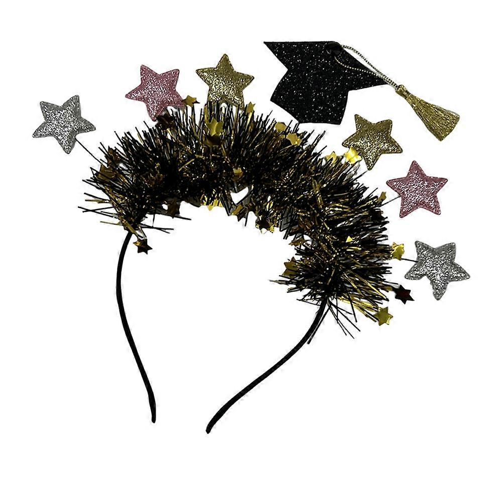 Graduation Party Headband Accessory for Graduation 5Pcs Multi Color Headband