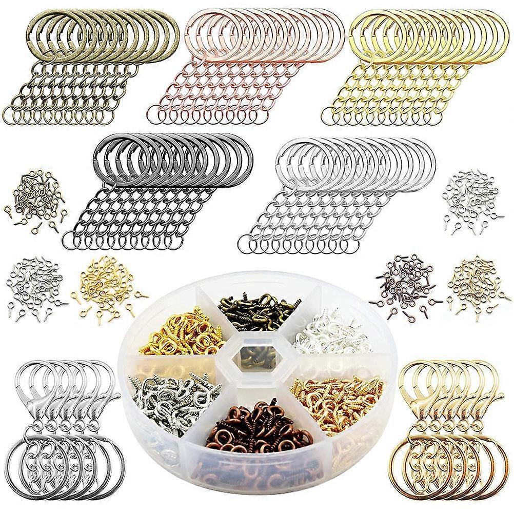 DIY Key Rings Metal Lobster Clasp for Craft Making 1Set