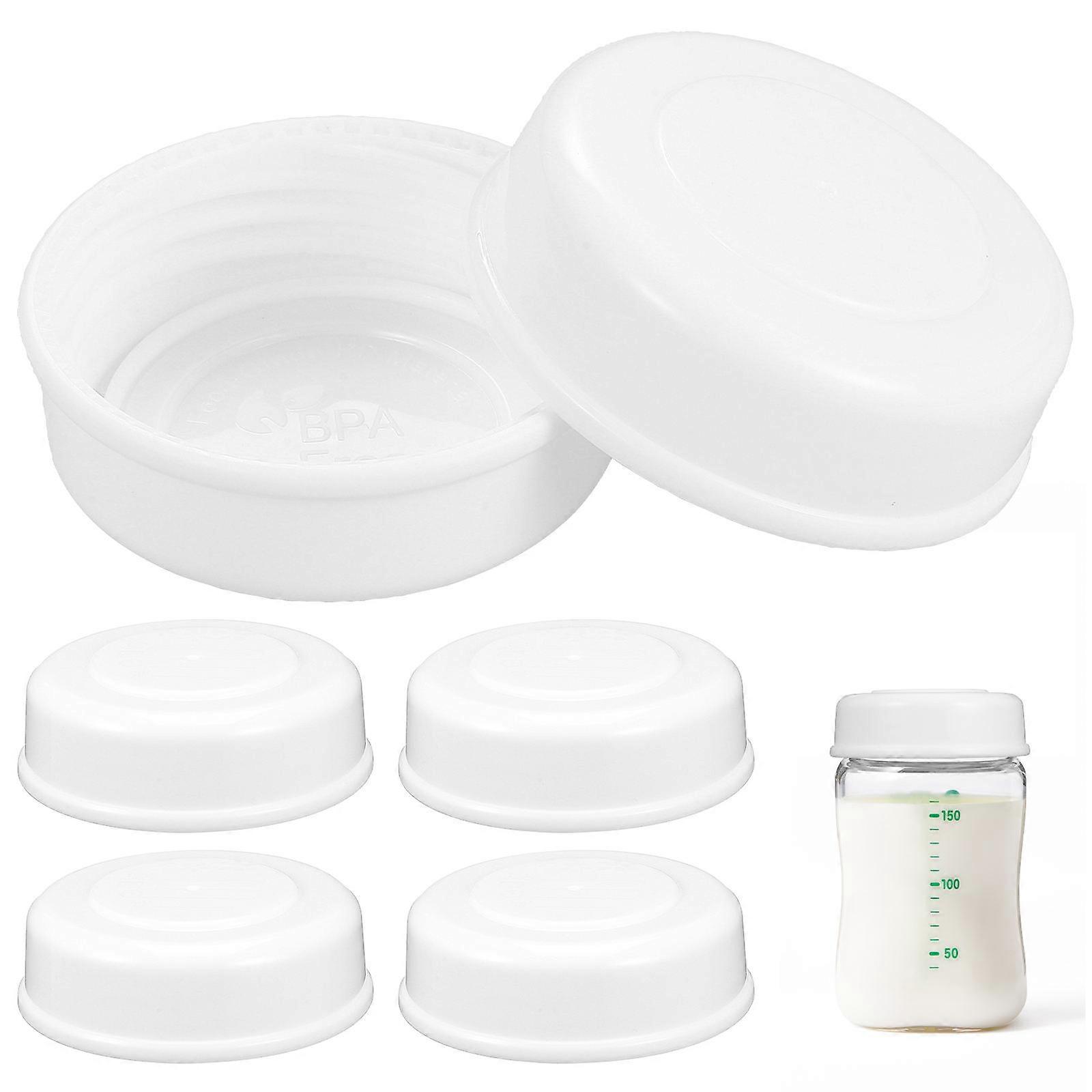 30 Pcs Baby Bottle Replacement Lids Wide Mouth Design For Travel And Easy Pouring Suitable For Parents And Infants In Bottles
