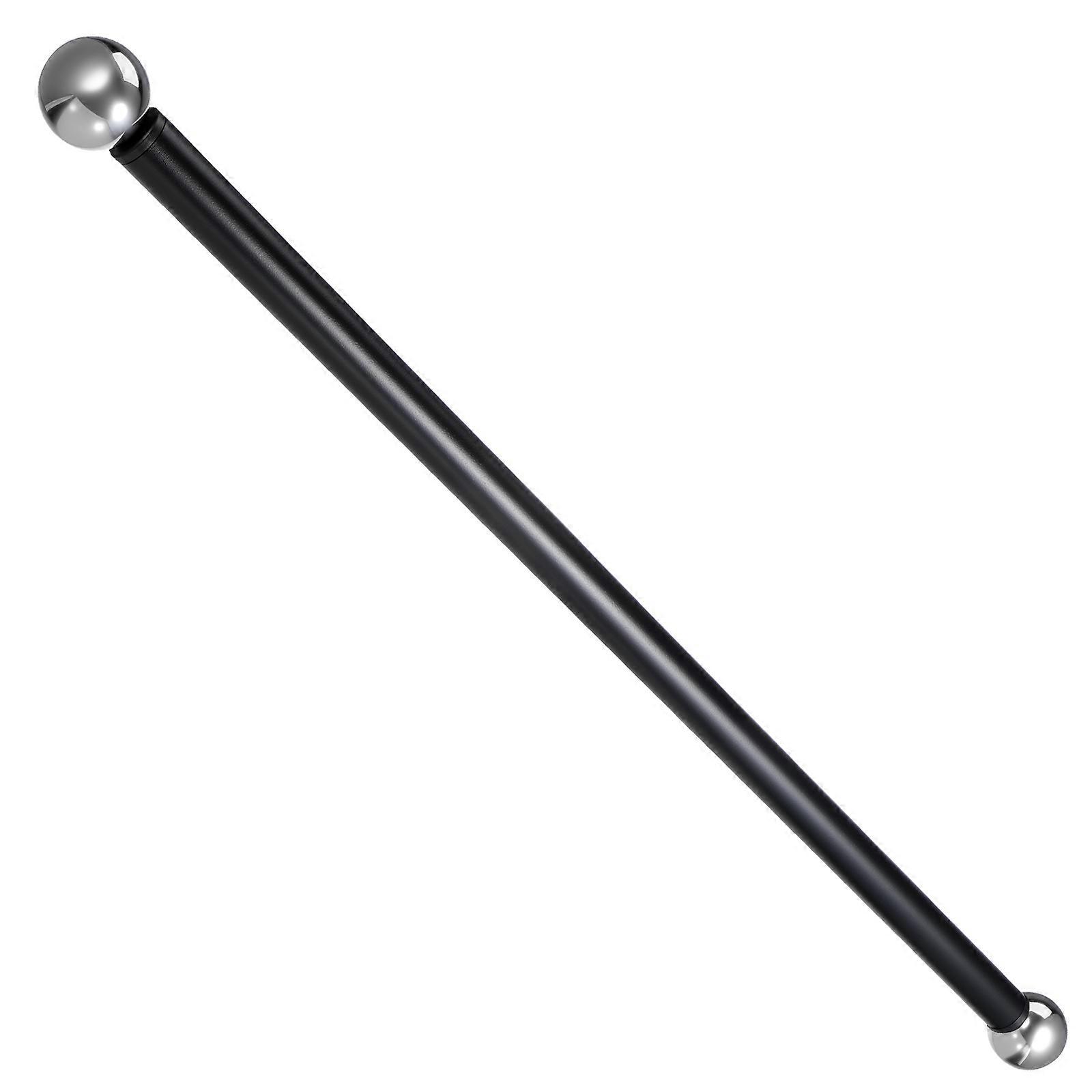 Black Metal Bracket Rod Cross Arm for 2Pcs Outdoor Lamp Post Support