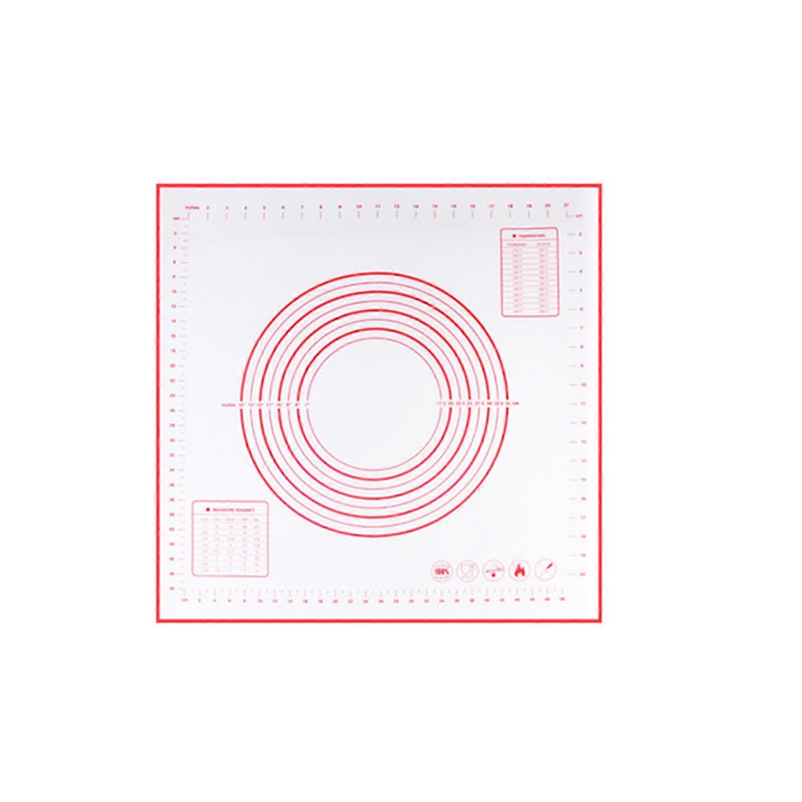 Pastry Rolling Mat with Measurement Marks for Kitchen Baking