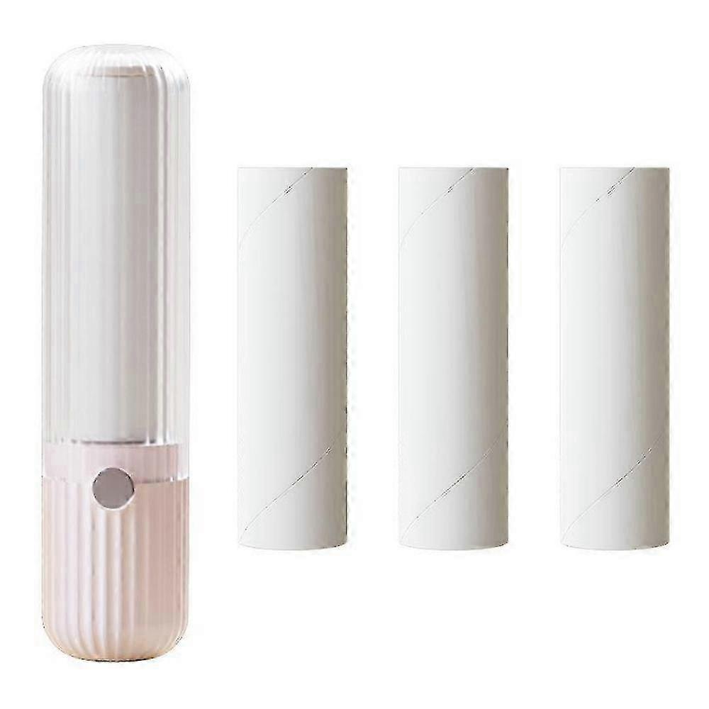 Compact Lint Roller With Replacement Paper,Portable Mini Sticky Lint Rollers for Travel