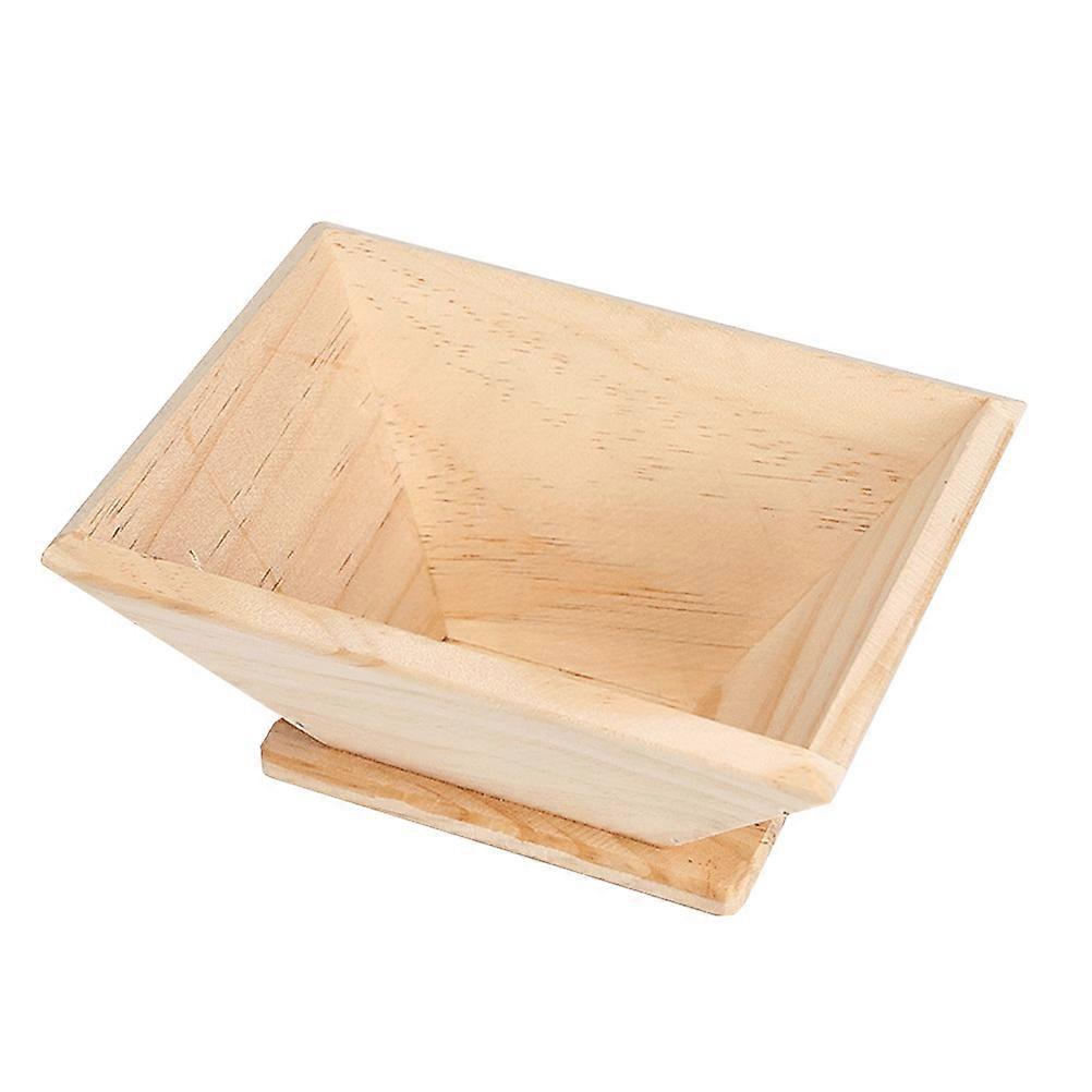 Rice Ball Mold Wooden Making Mold for Kitchen Use 4Pcs Set