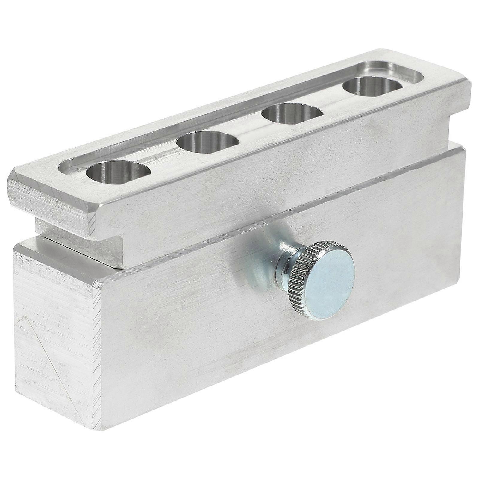 4-Hole Lip Balm Mold Lipstick Maker for DIY Craft Use 2Sets Silver