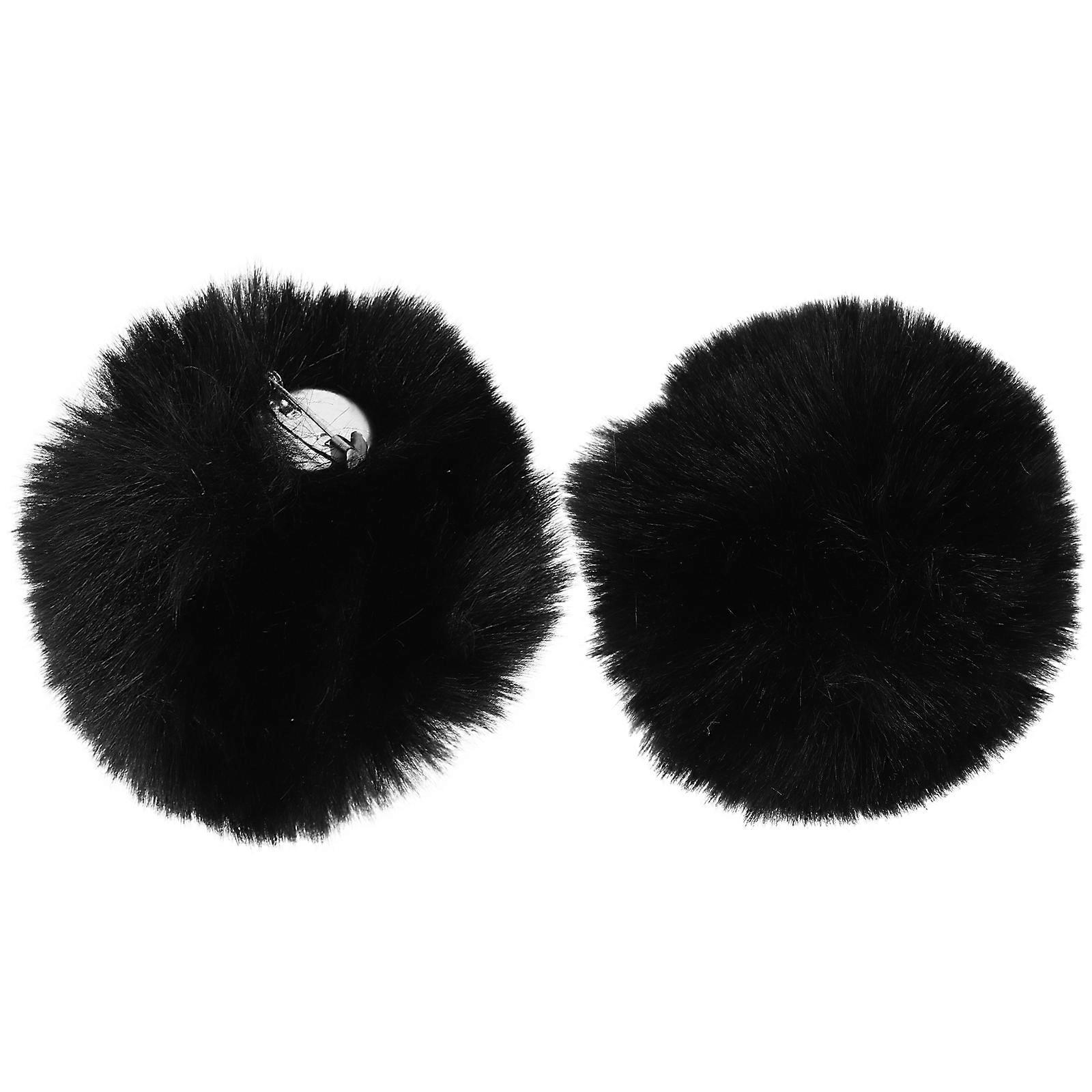 Bunny Tail Costume Accessory for 8Pcs Clip on Plush Tail Decor