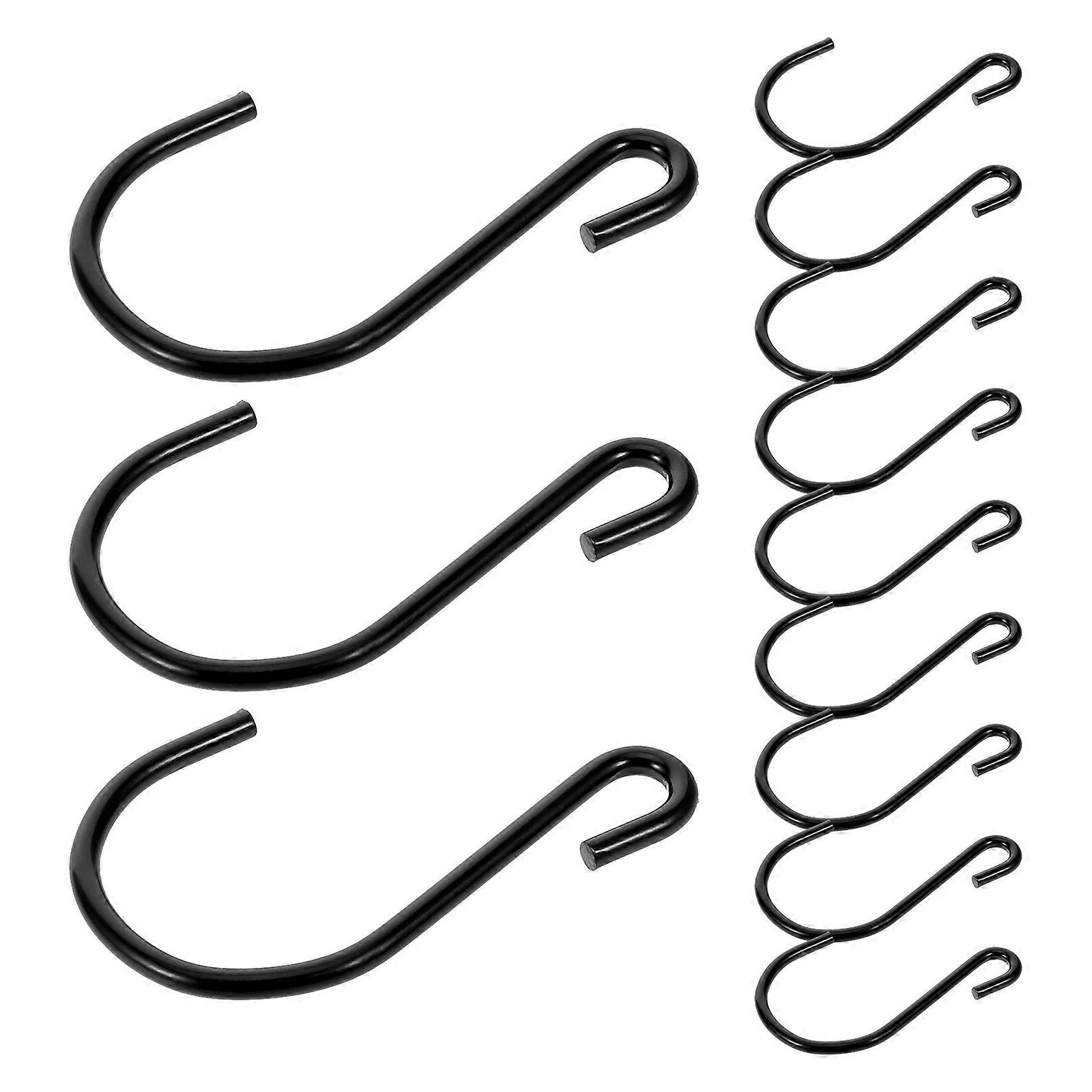Multipurpose Hooks for Hanging Clothes Small Metal S Hooks 80Pcs