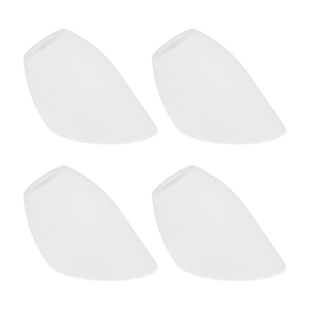 White Plastic Table Lamp Shade Lamp Cover for Home Use 16Pcs Set