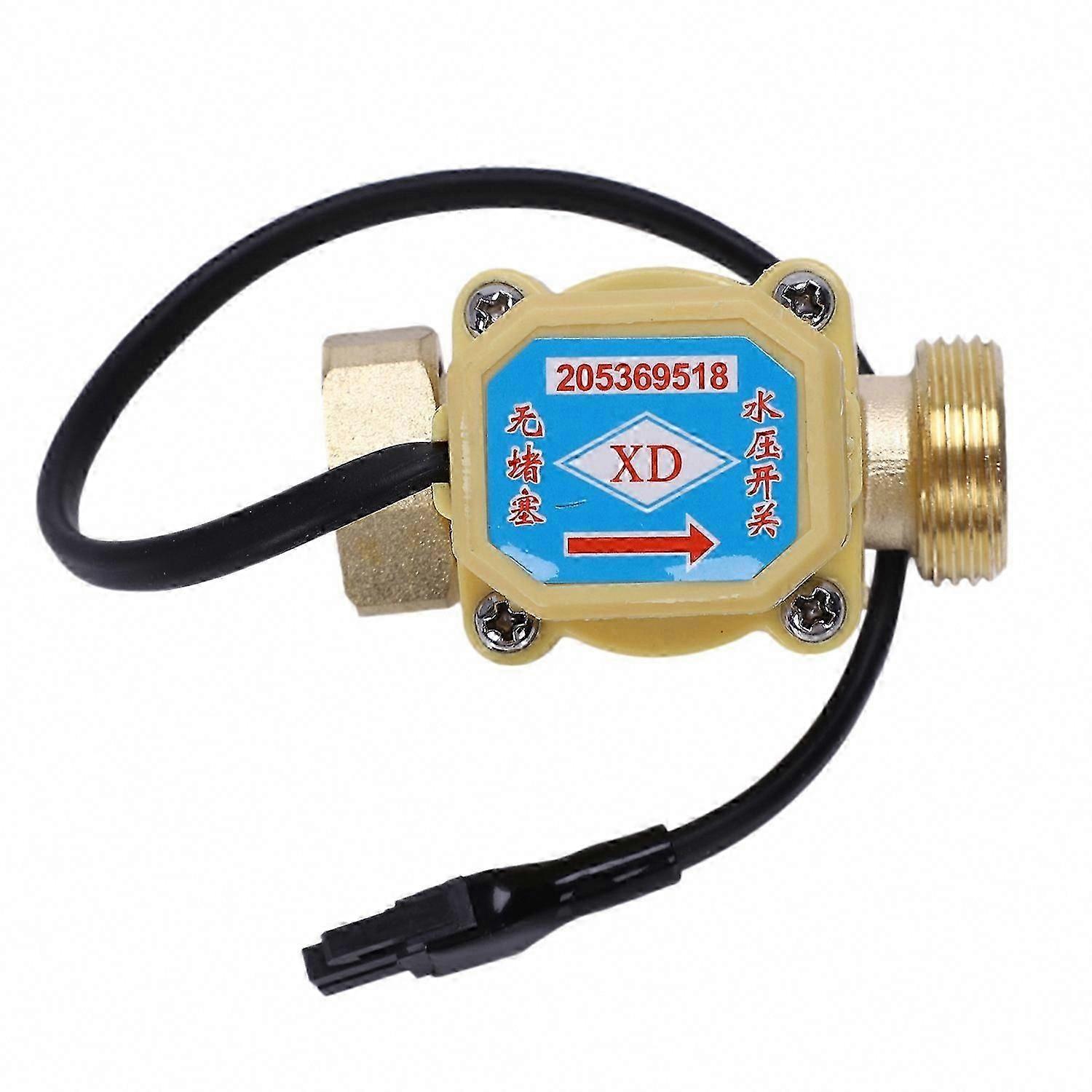 26mm 3/4" PT Thread Connector 120W Water Flow Sensor Switch for Pump