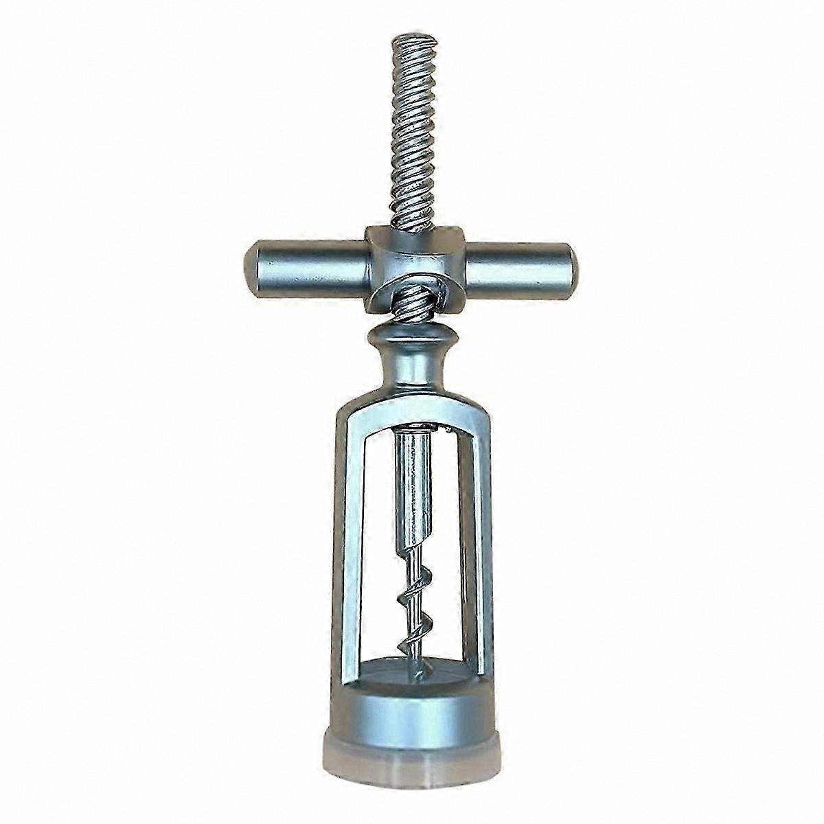 Durable Metal Corkscrew for Wine and Champagne Bottles