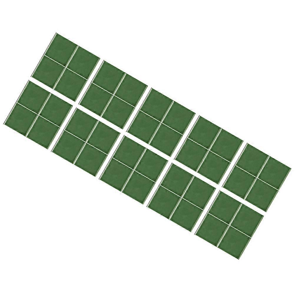 Adhesive Tile Stickers Sturdy Tile Sticker for Bedroom 50Pcs
