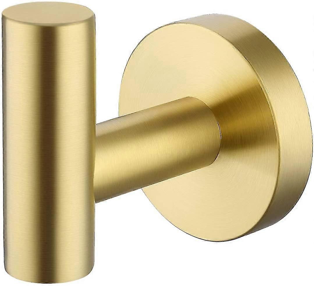 Bathroom Wall Hook Stainless Steel Adhesive Hook, Coat Rack Without Drilling