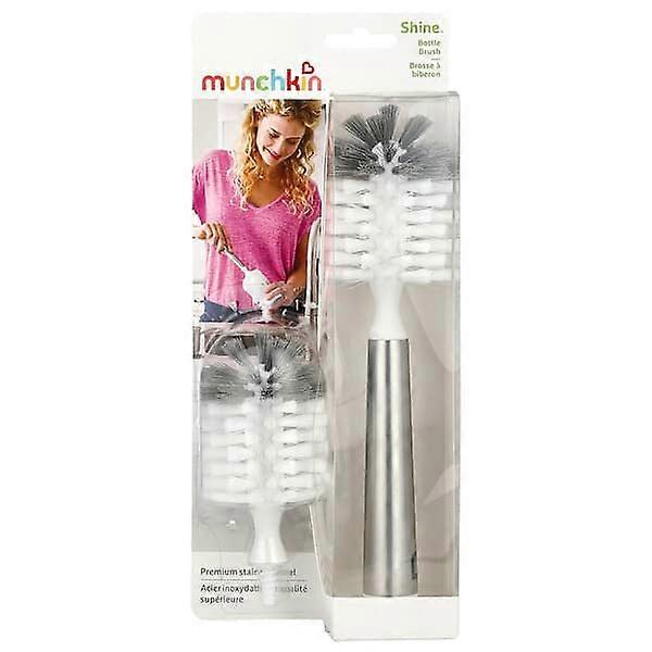 Munchkin, ShineÃÂÃÂ¢ÃÂÃÂÃÂÃÂ¢, Premium Stainless Steel, Bottle Brush, 3 Piece Set