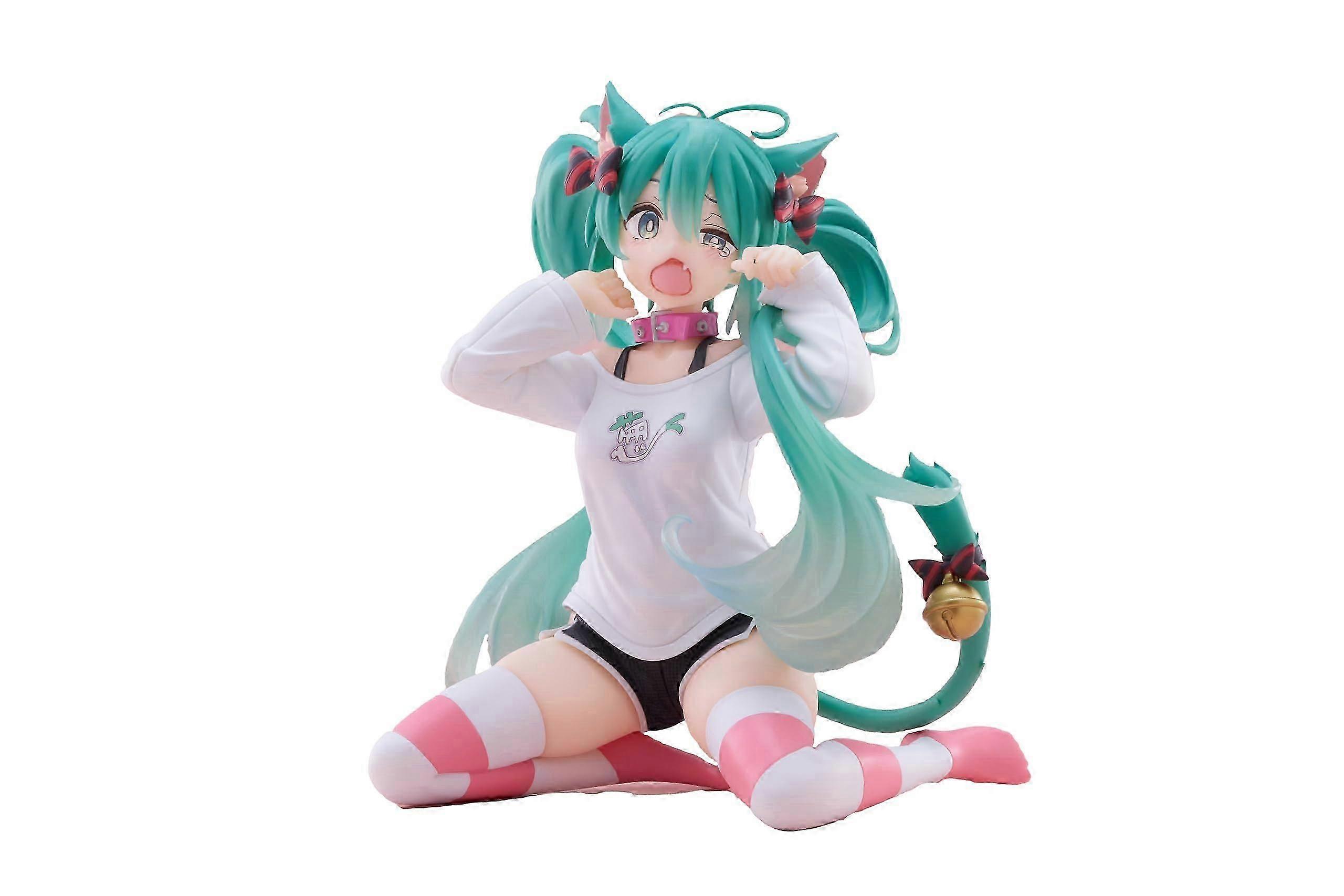-Cute Hatsune Miku Desktop Figure
