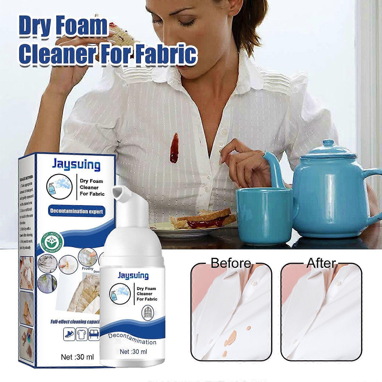 30ml Foaming Cleaner for Stubborn Yellow Stains on Down Jackets and Carpets
