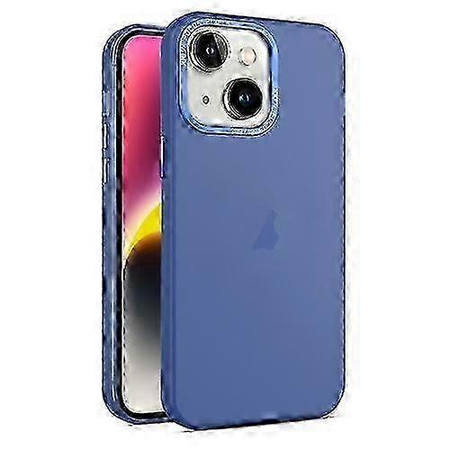 For iPhone 15 Frosted Translucent Mist Mobile Phone Case