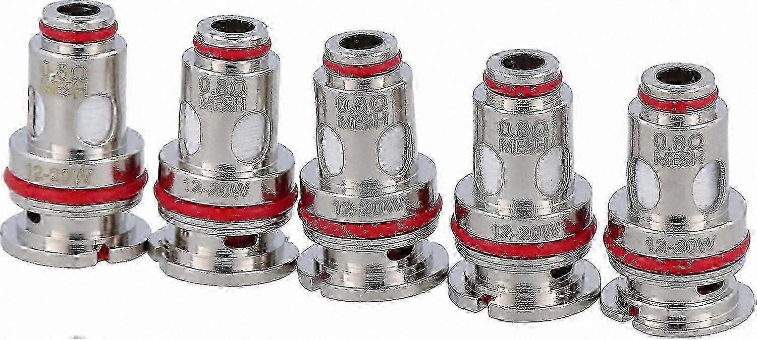 5-Pack Replacement Coils 0.8 Ohm for Vape Devices