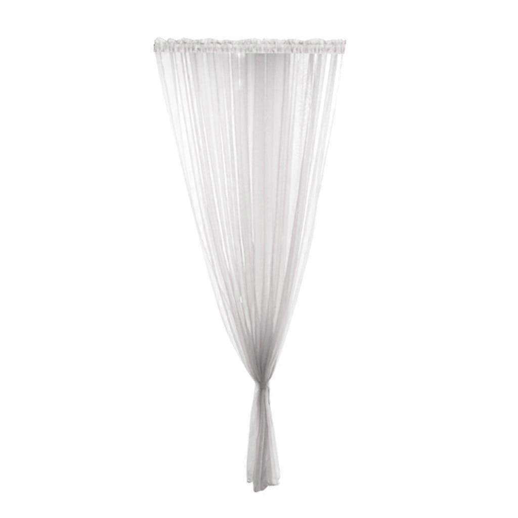 Leaves Sheer Window Blackout Curtains Window Voile Drape 1 Panel Fabric Long Room Darkening Window Blackout Curtains